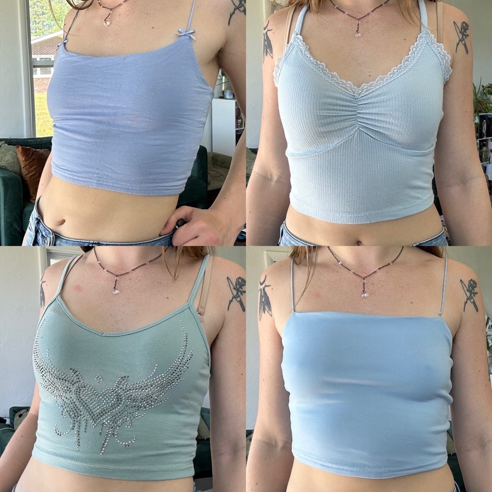 baby blue tank bundle